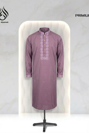 An-Niyamah Premium Rose Panjabi | AN-102