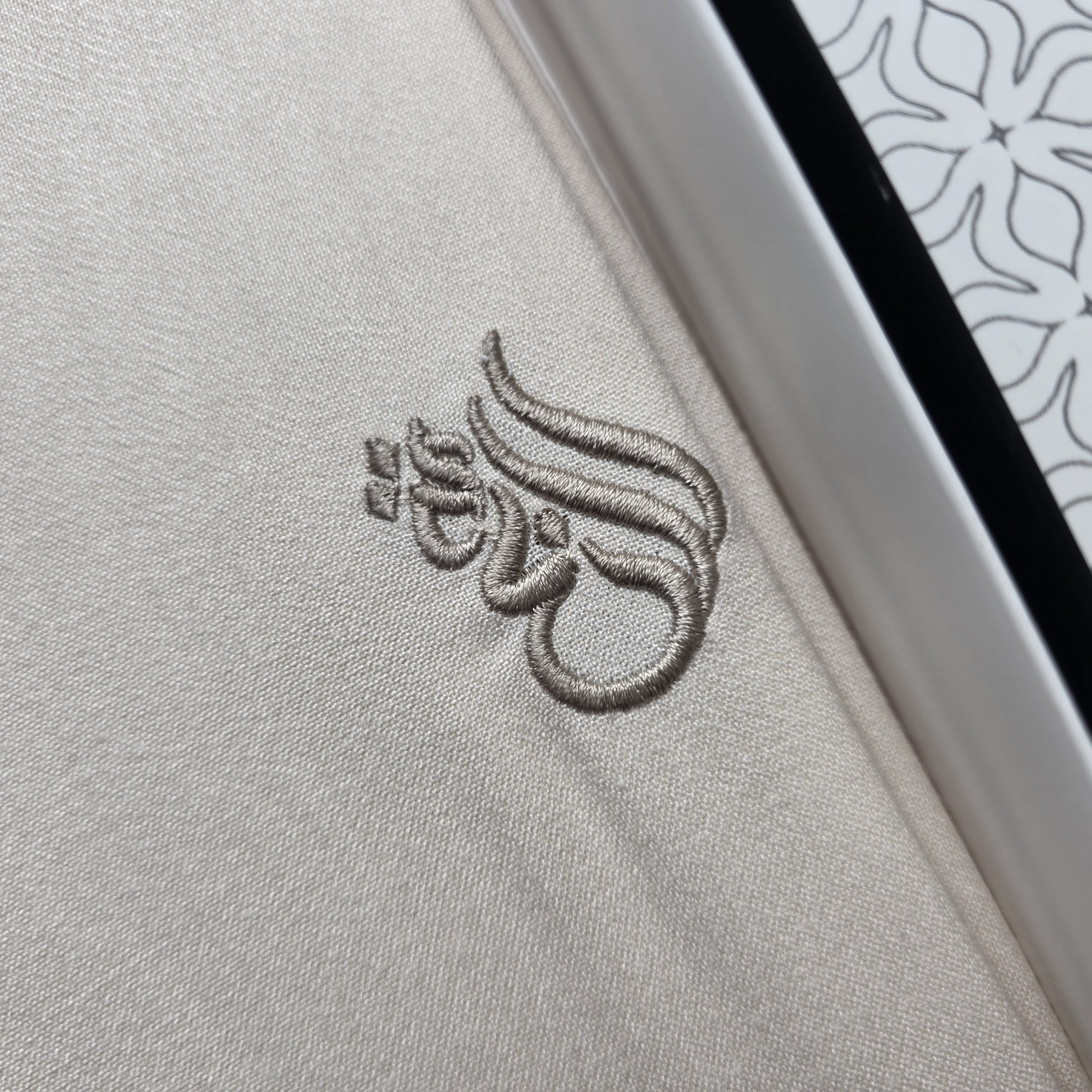 An-Niyamah Silver Grey Premium Panjabi - Image 3