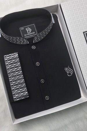 An-Niyamah Classic Black Premium Panjabi